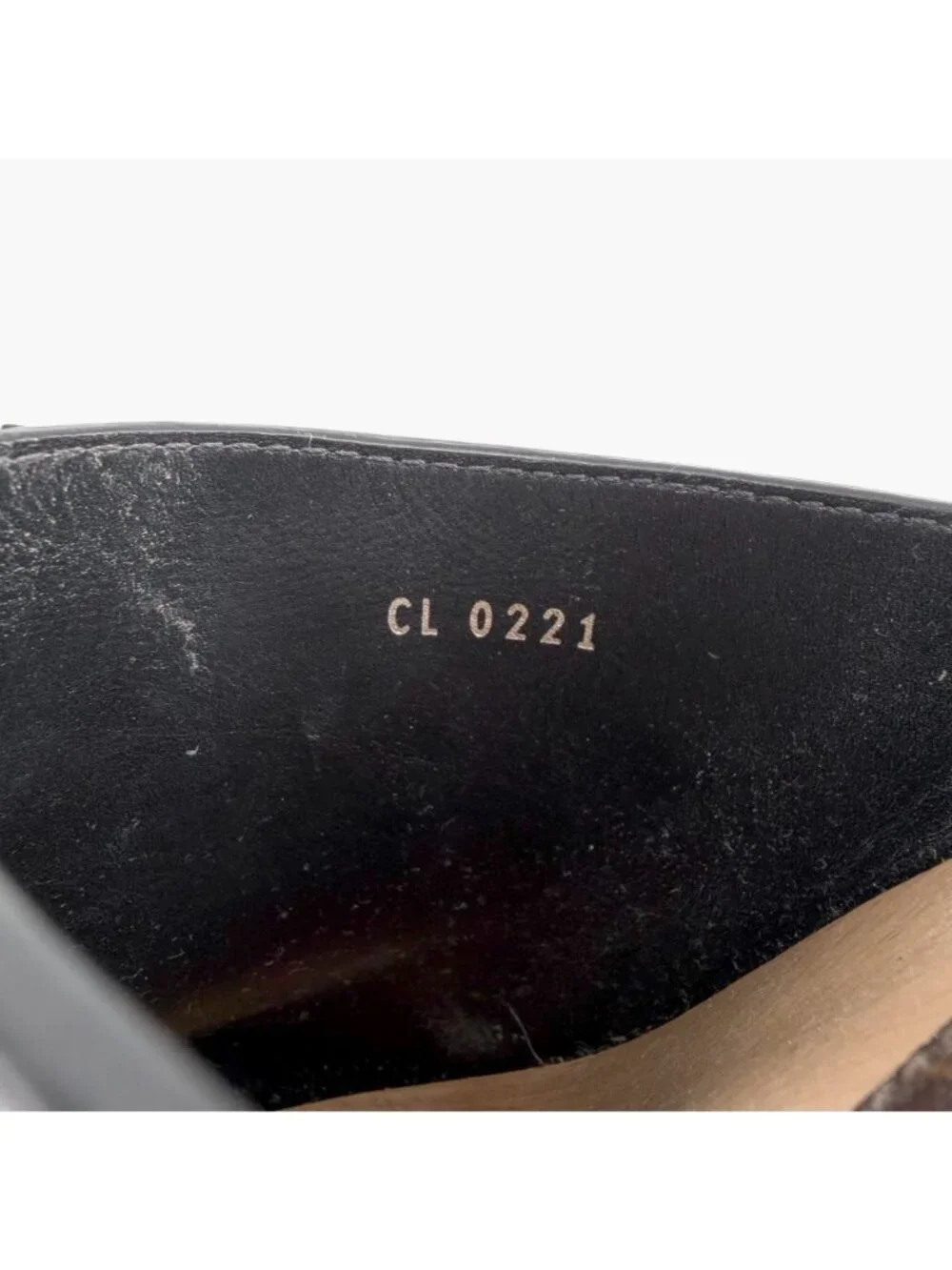 Louis Vuitton LV Cottage Mule Clogs Black Leather Size 39 US 9 Women's Wooden